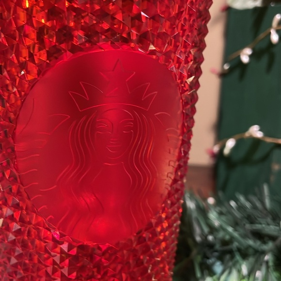 NWT Starbucks Red Studded-Northeastern University-Limited Edition-Tumbler, Venti - Picture 4 of 7